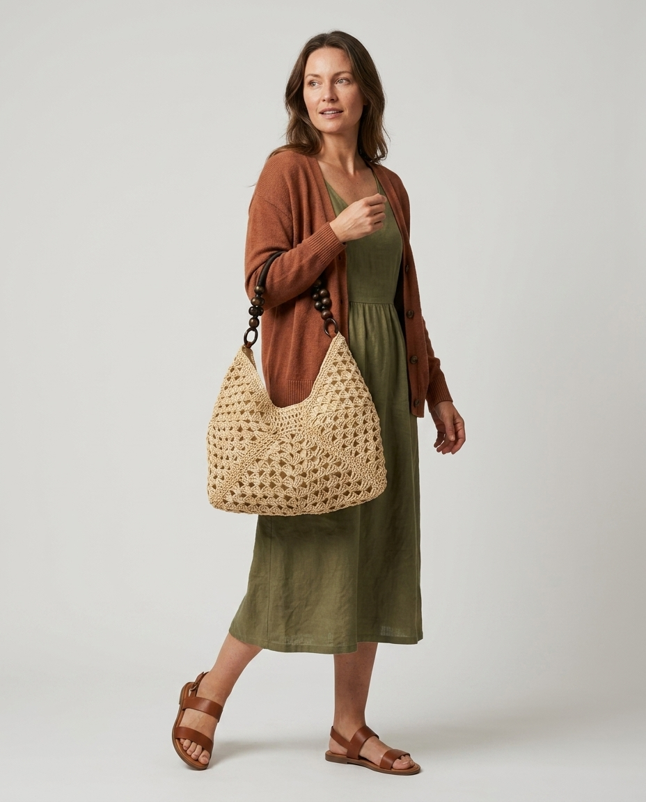 Juliette Beaded Crochet Hobo | Emory & Blanc