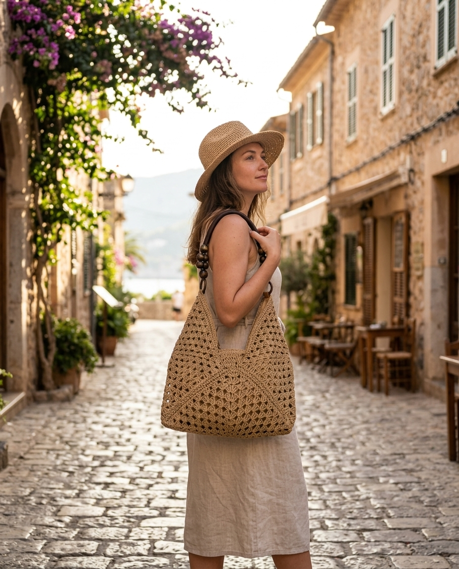 Juliette Beaded Crochet Hobo | Emory & Blanc