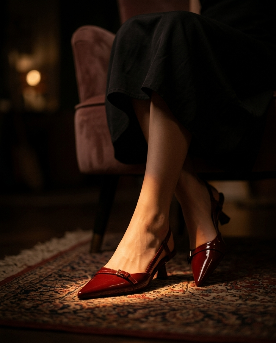 Juliette Buckle Slingback | Emory & Blanc