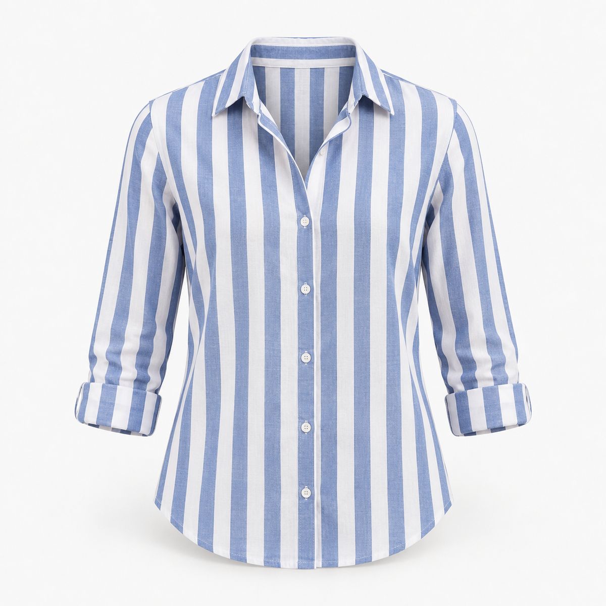 Juniper Relaxed Fit Striped Button-Up Shirt | Emory & Blanc