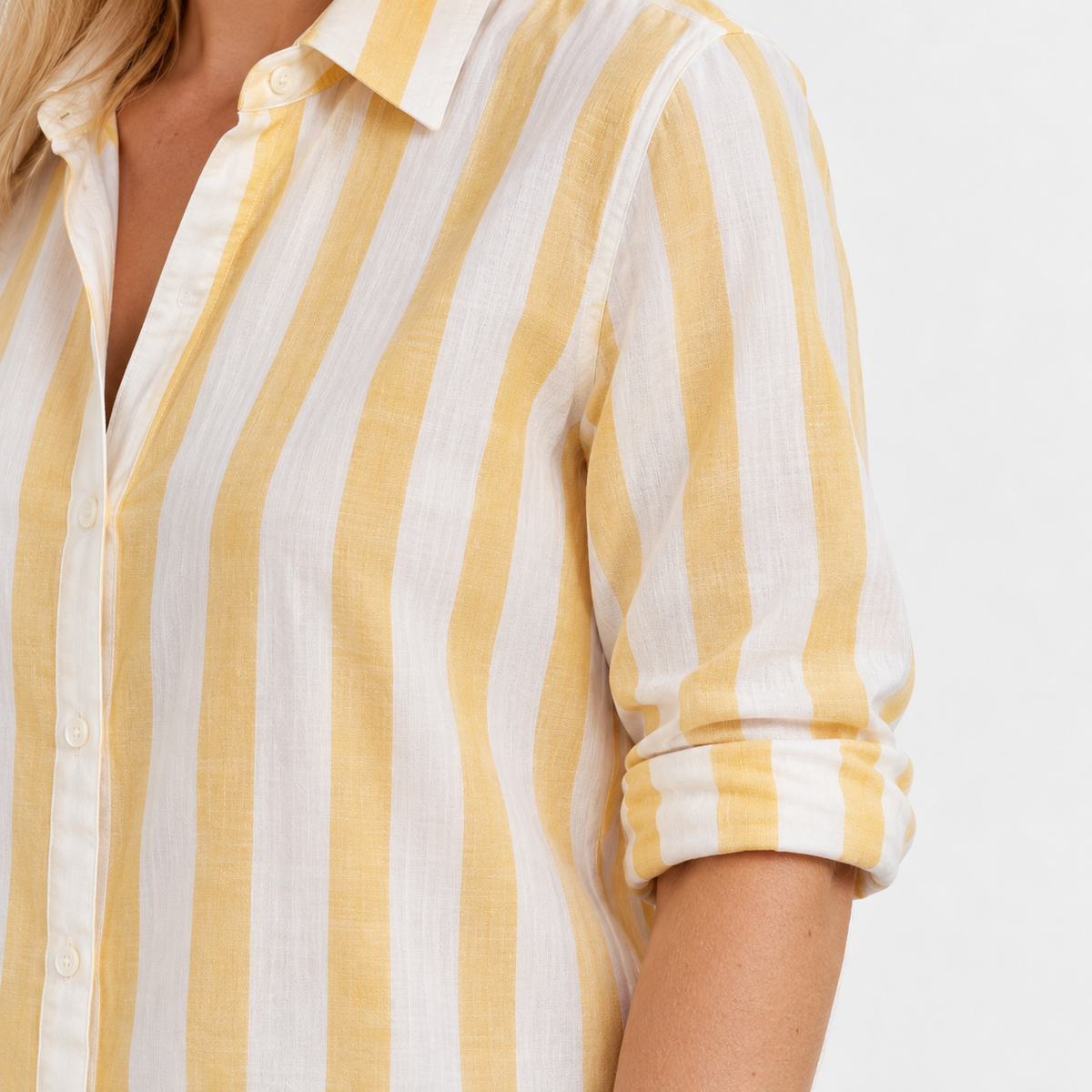 Juniper Relaxed Fit Striped Button-Up Shirt | Emory & Blanc