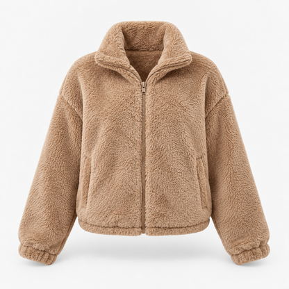 Larissa Stretch Zip-Up Jacket | Emory & Blanc