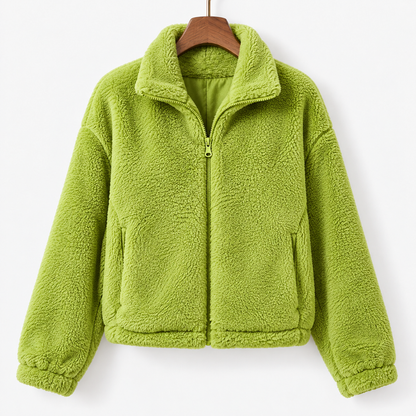Larissa Stretch Zip-Up Jacket | Emory & Blanc