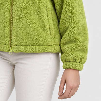 Larissa Stretch Zip-Up Jacket | Emory & Blanc