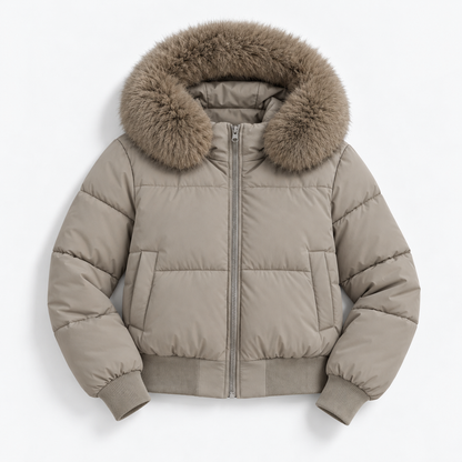 Larkin Soft Cropped Puffer Jacket | Emory & Blanc