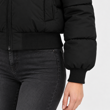 Larkin Soft Cropped Puffer Jacket | Emory & Blanc