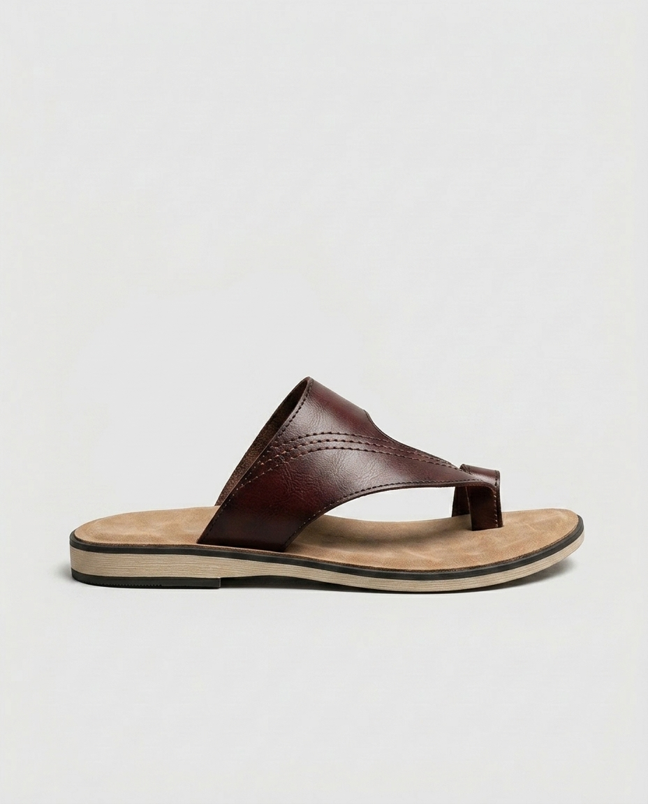 Leather Toe-Ring Slide - shopify_variant_image 5