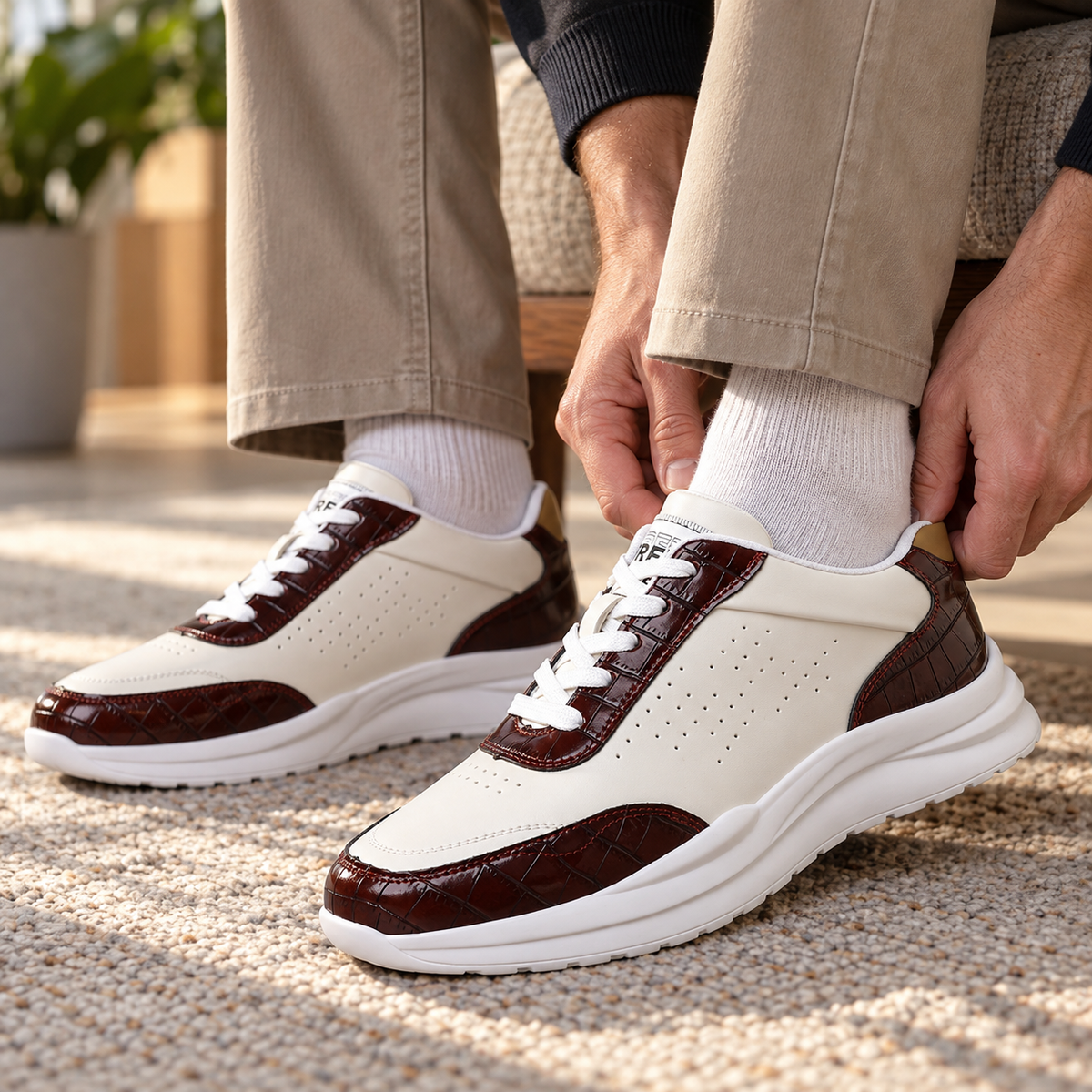 Lennox Men's Soft Casual Walking Shoes | Emory & Blanc