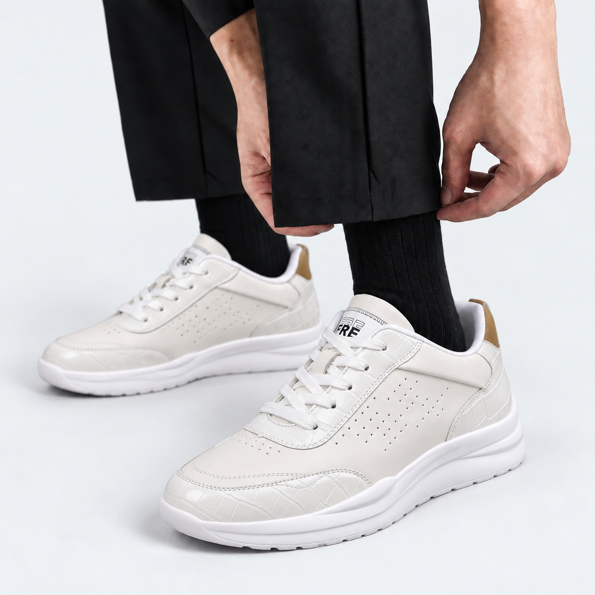 Lennox Men's Soft Casual Walking Shoes | Emory & Blanc