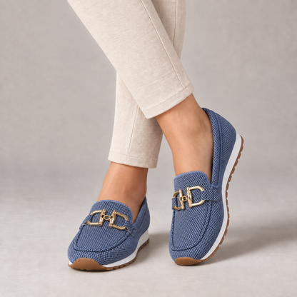 Lenora Women's Everyday Comfort Shoes — Blue | Emory & Blanc