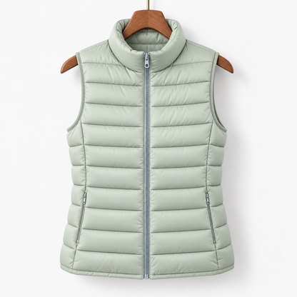 Leonora Lightweight Puffer Vest | Emory & Blanc