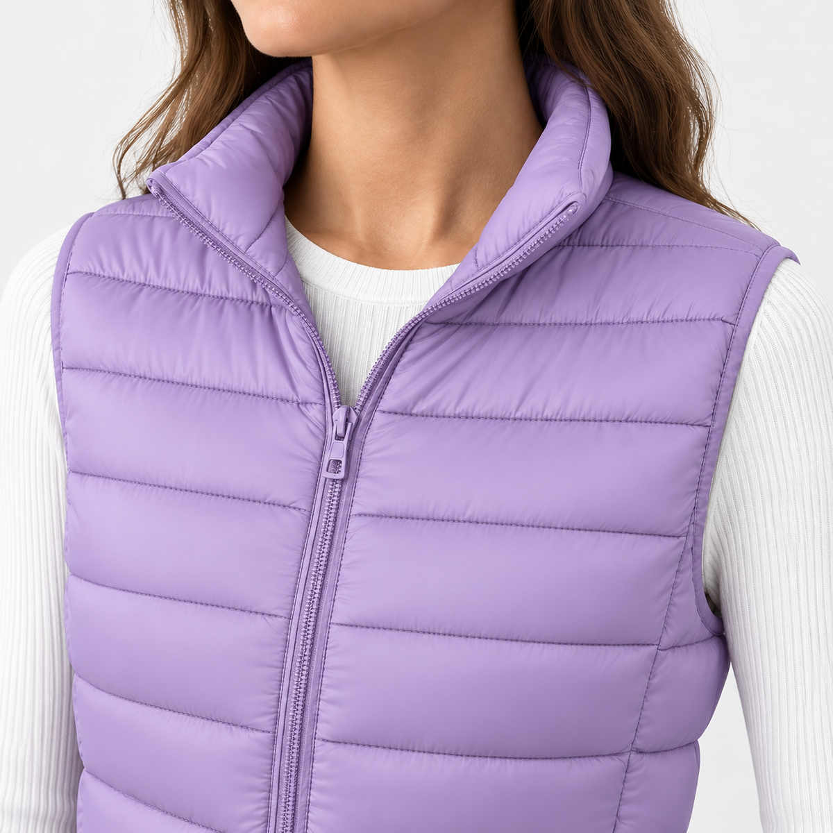 Leonora Lightweight Puffer Vest | Emory & Blanc