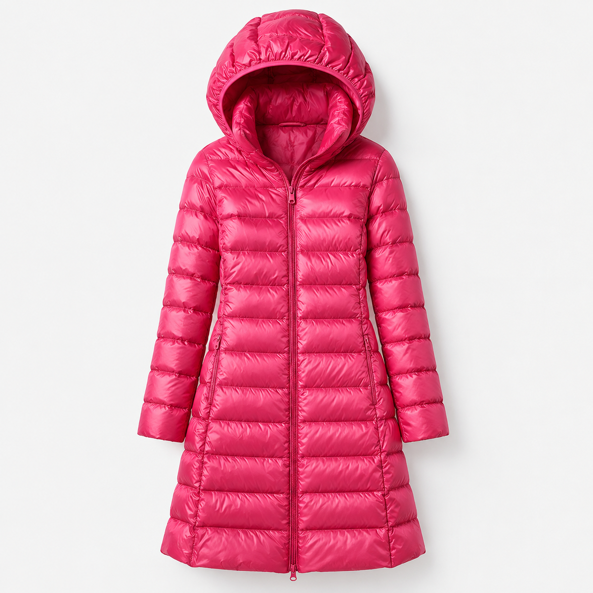 Leontine Soft Quilted Puffer Coat, Removable Hood | Emory & Blanc