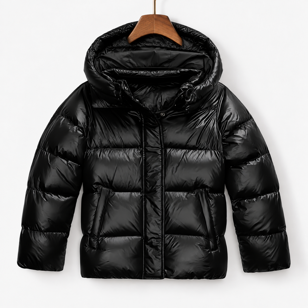Leora Comfort Hooded Puffer Jacket | Emory & Blanc