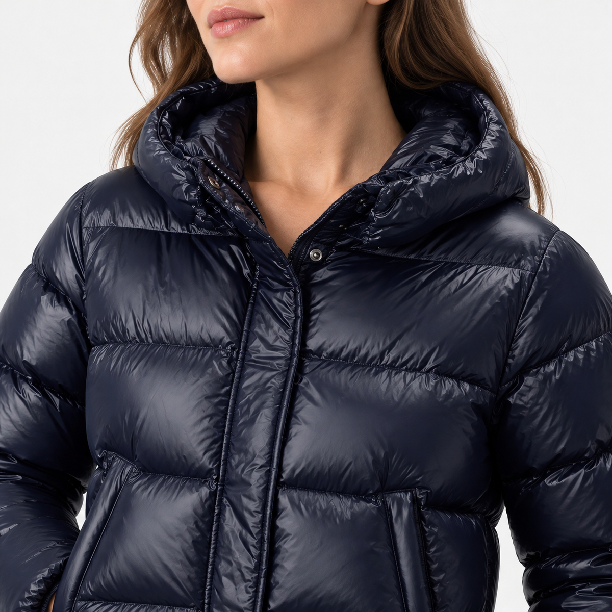 Leora Comfort Hooded Puffer Jacket | Emory & Blanc