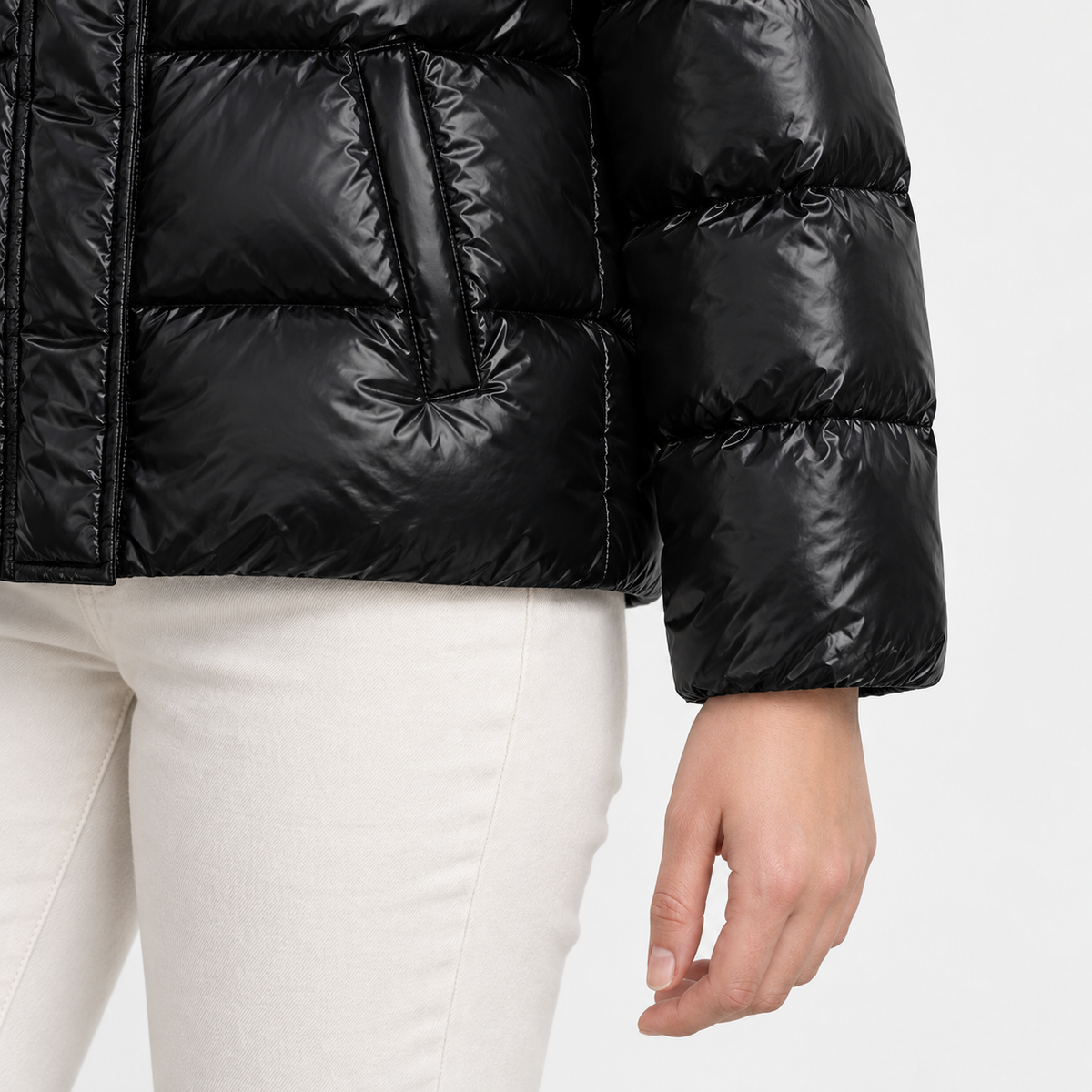 Leora Comfort Hooded Puffer Jacket | Emory & Blanc