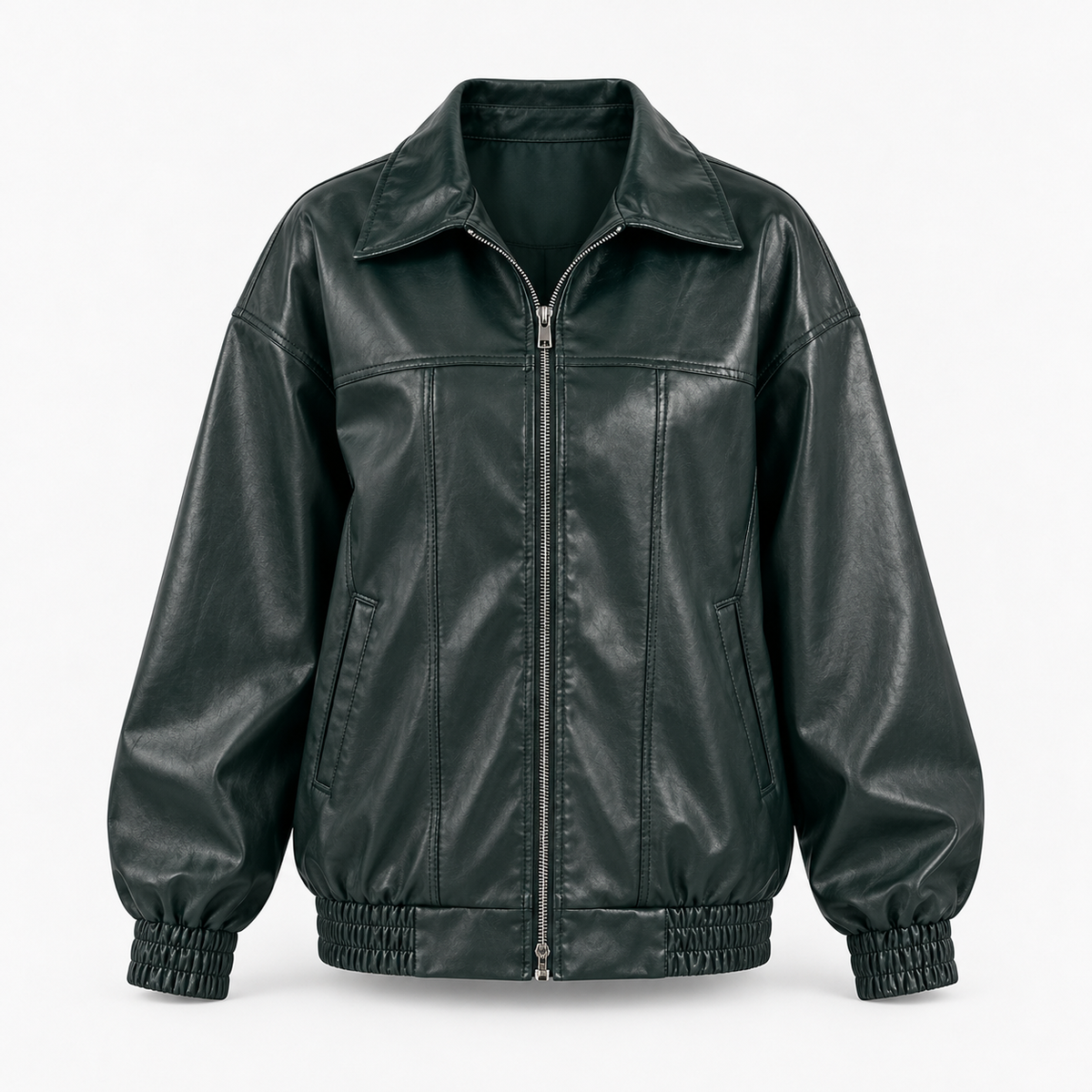 Lianne Relaxed Fit Zip-Front Jacket | Emory & Blanc