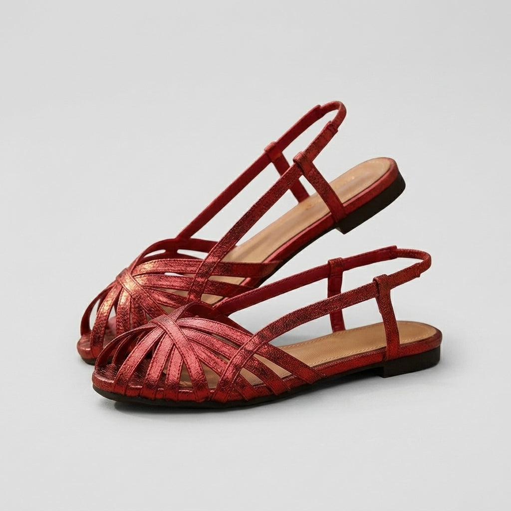 Woven Cage Sandal