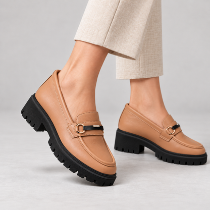 Lila Comfort Lug Sole Loafers | Emory & Blanc