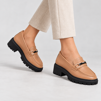 Lila Comfort Lug Sole Loafers | Emory & Blanc