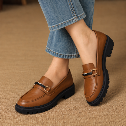 Lila Comfort Lug Sole Loafers | Emory & Blanc