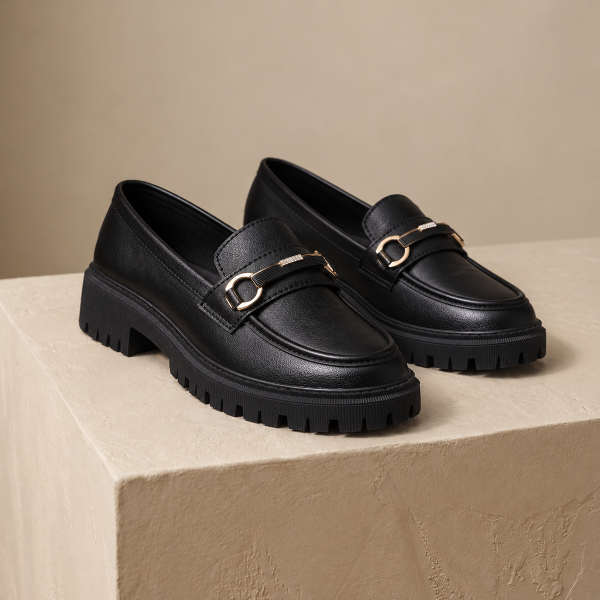 Lila Comfort Lug Sole Loafers | Emory & Blanc