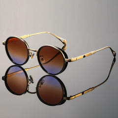 Linden Comfort Round Sunglasses