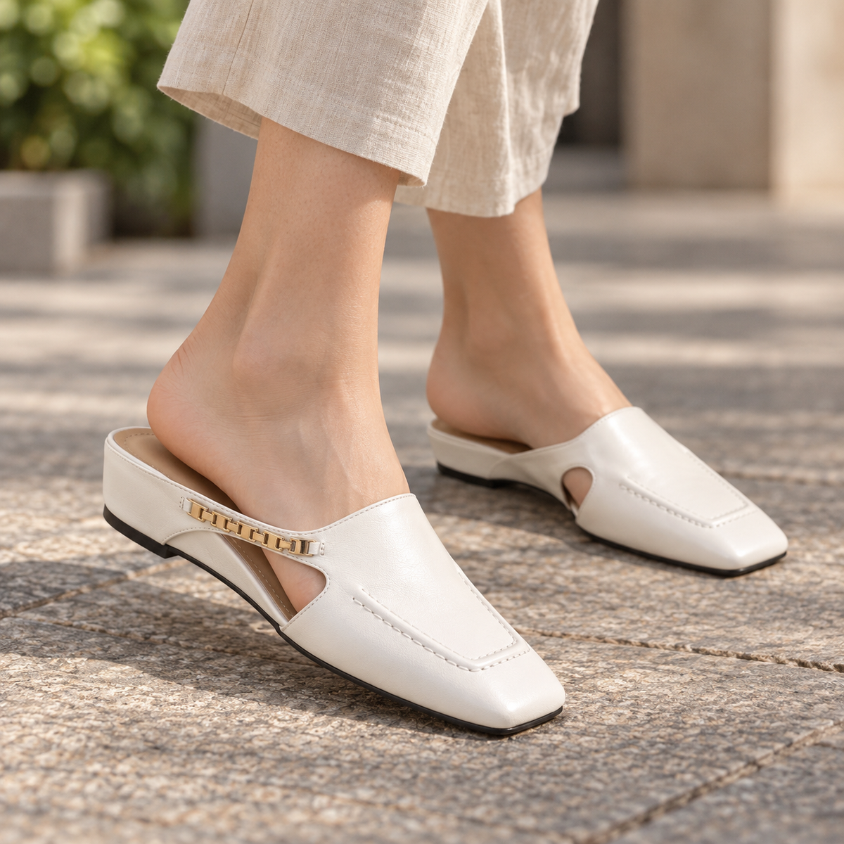 Lisette Women's Soft Synthetic Shoes | Emory & Blanc