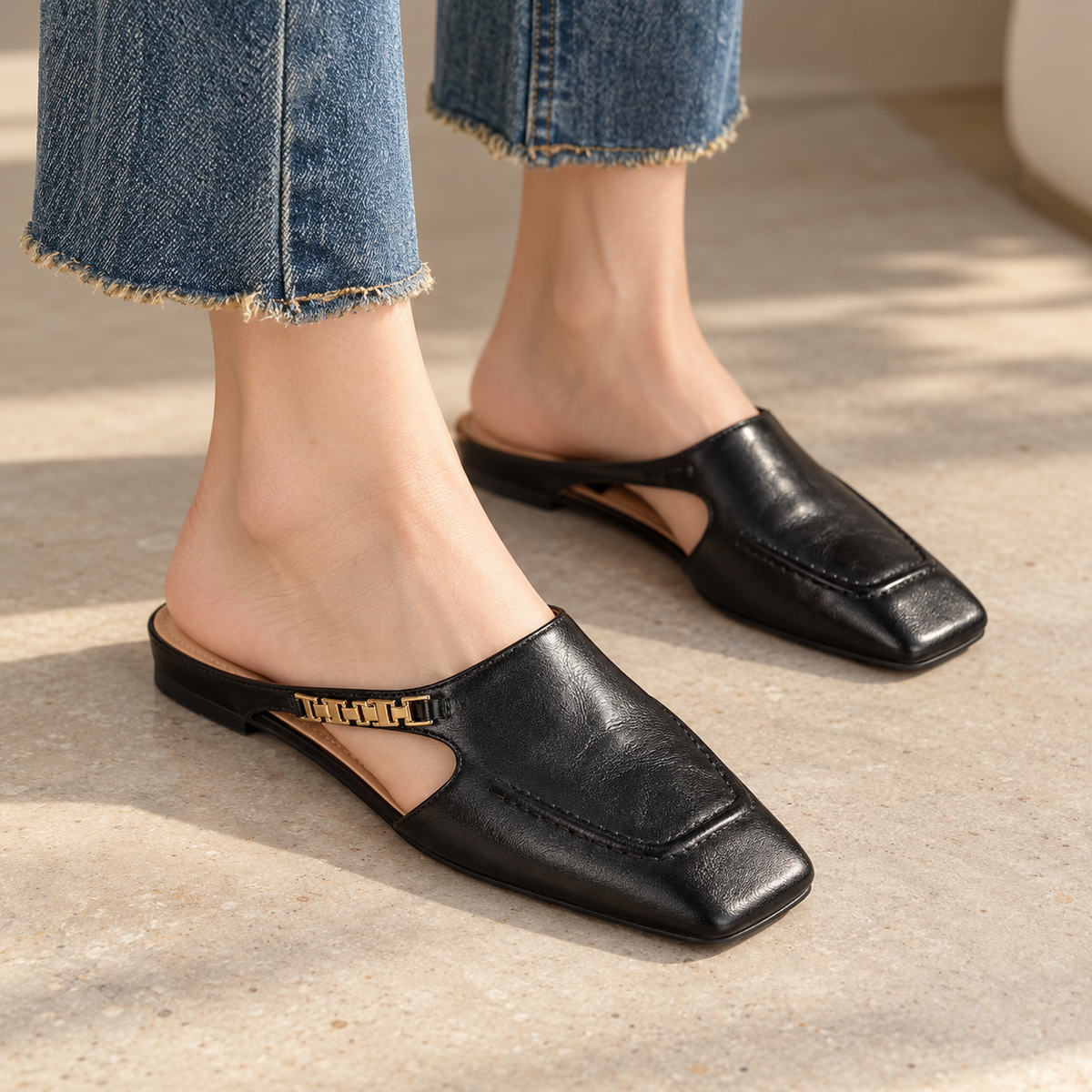 Lisette Women's Soft Synthetic Shoes | Emory & Blanc