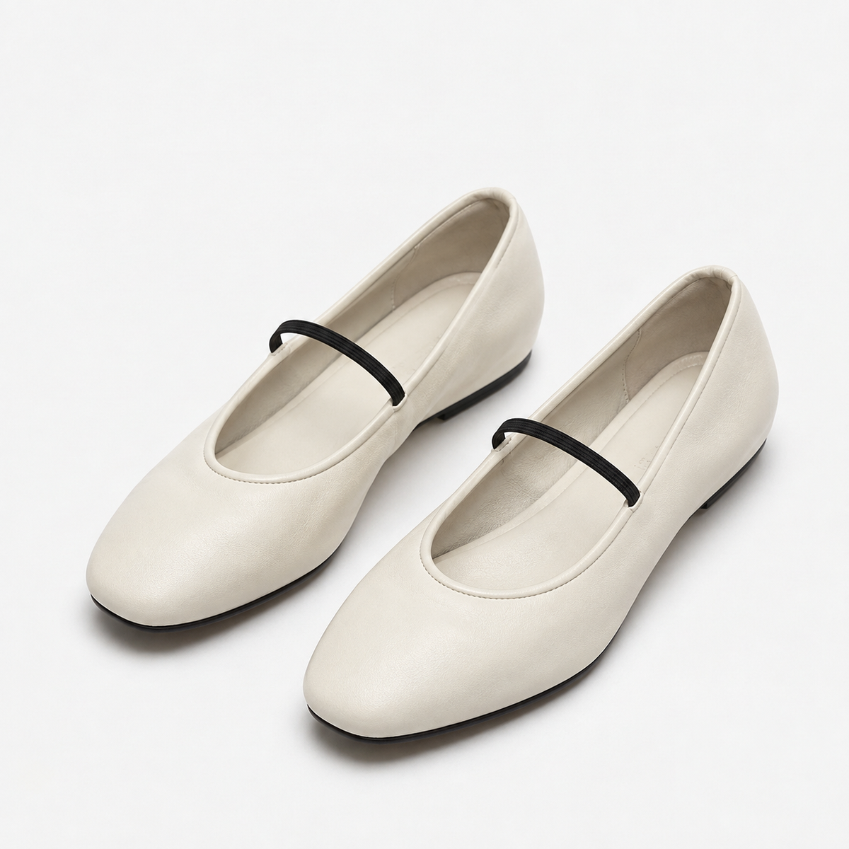 Lucia Women's Lightweight Microfiber Mary Jane Flats | Emory & Blanc