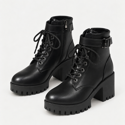 Lucinda Women's Soft Platform Ankle Boots | Emory & Blanc