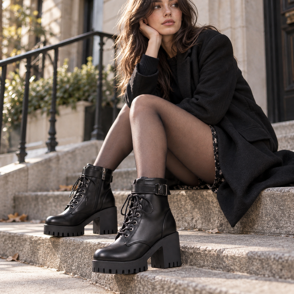 Lucinda Women's Soft Platform Ankle Boots | Emory & Blanc