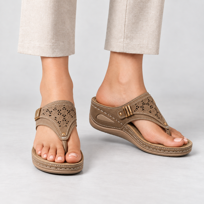 Maeve Women's Lightweight Everyday Shoes — Light Brown | Emory & Blanc