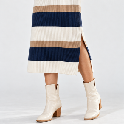 Marisa Soft Polo Sweater Dress | Emory & Blanc