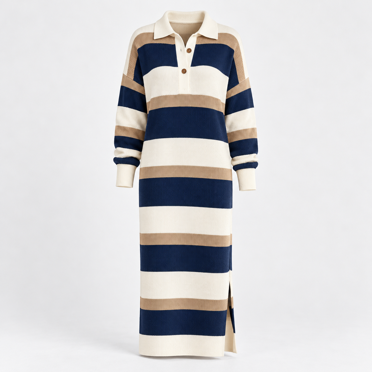 Marisa Soft Polo Sweater Dress | Emory & Blanc