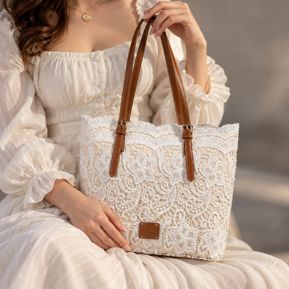 Marlena Adjustable-Strap Shoulder Tote | Emory & Blanc