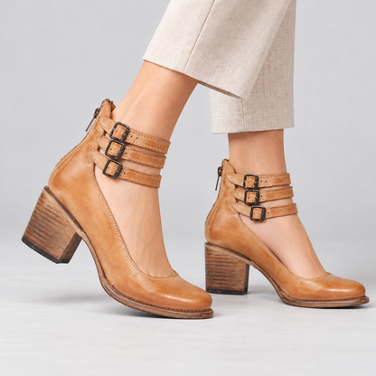 Mathilde Comfort Block Heel Shoes | Emory & Blanc