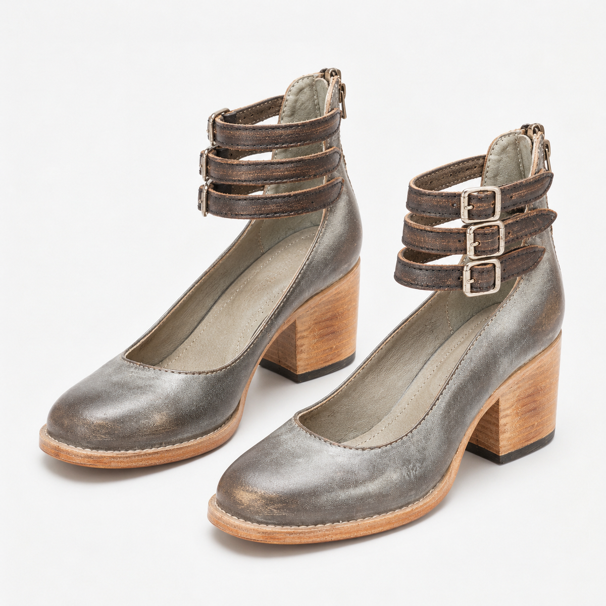 Mathilde Comfort Block Heel Shoes | Emory & Blanc