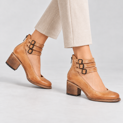 Mathilde Comfort Block Heel Shoes | Emory & Blanc