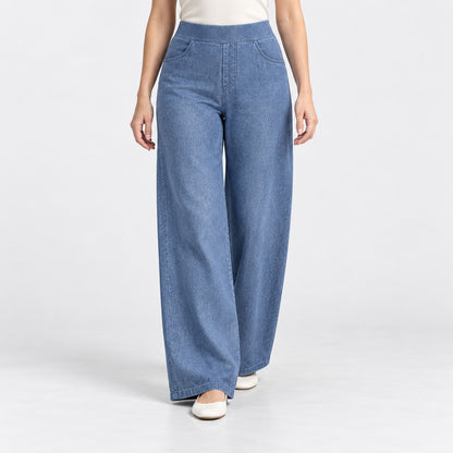 Mirella Breathable Wide Leg Jeans | Emory & Blanc