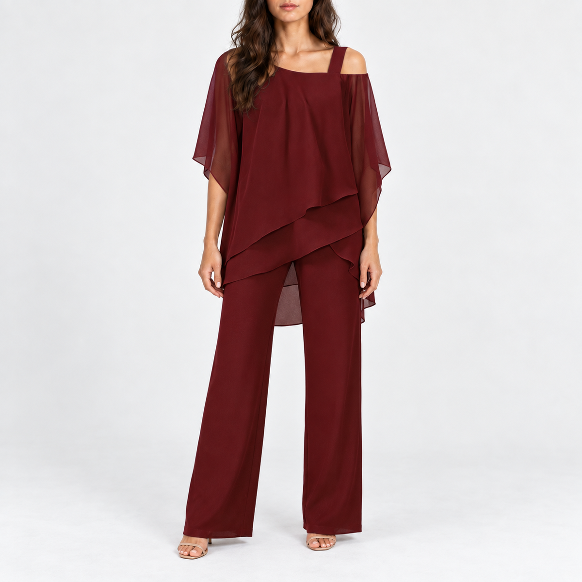 Mirelle Stretch Layered Two-Piece Set | Emory & Blanc