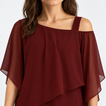 Mirelle Stretch Layered Two-Piece Set | Emory & Blanc