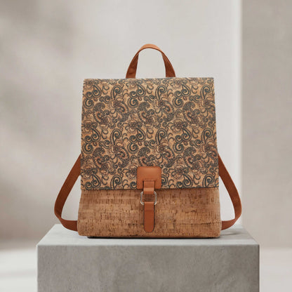 Natalia  Mosaic Cork Backpack image 7