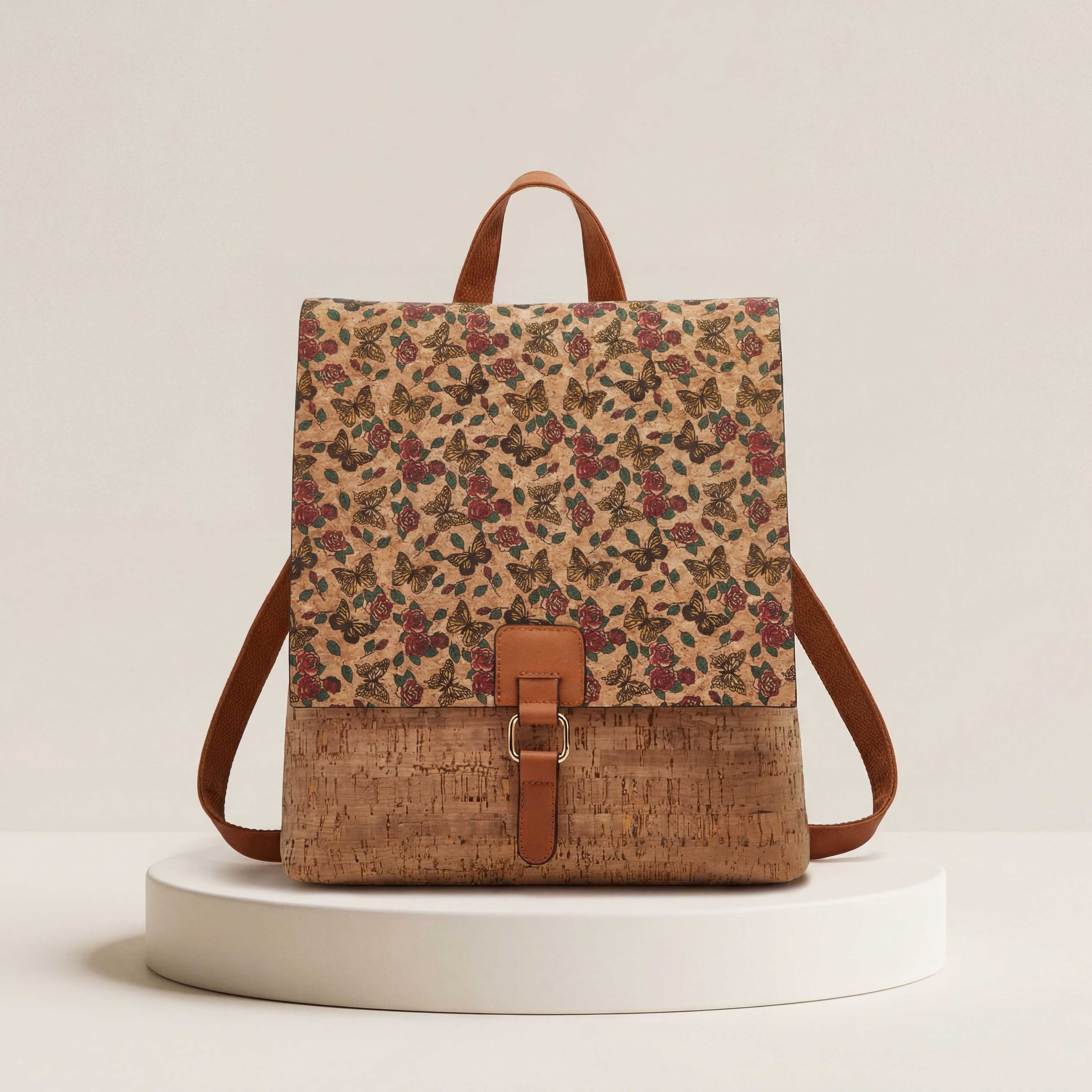 Natalia  Mosaic Cork Backpack image 8