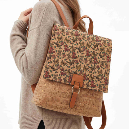 Natalia  Mosaic Cork Backpack image 9