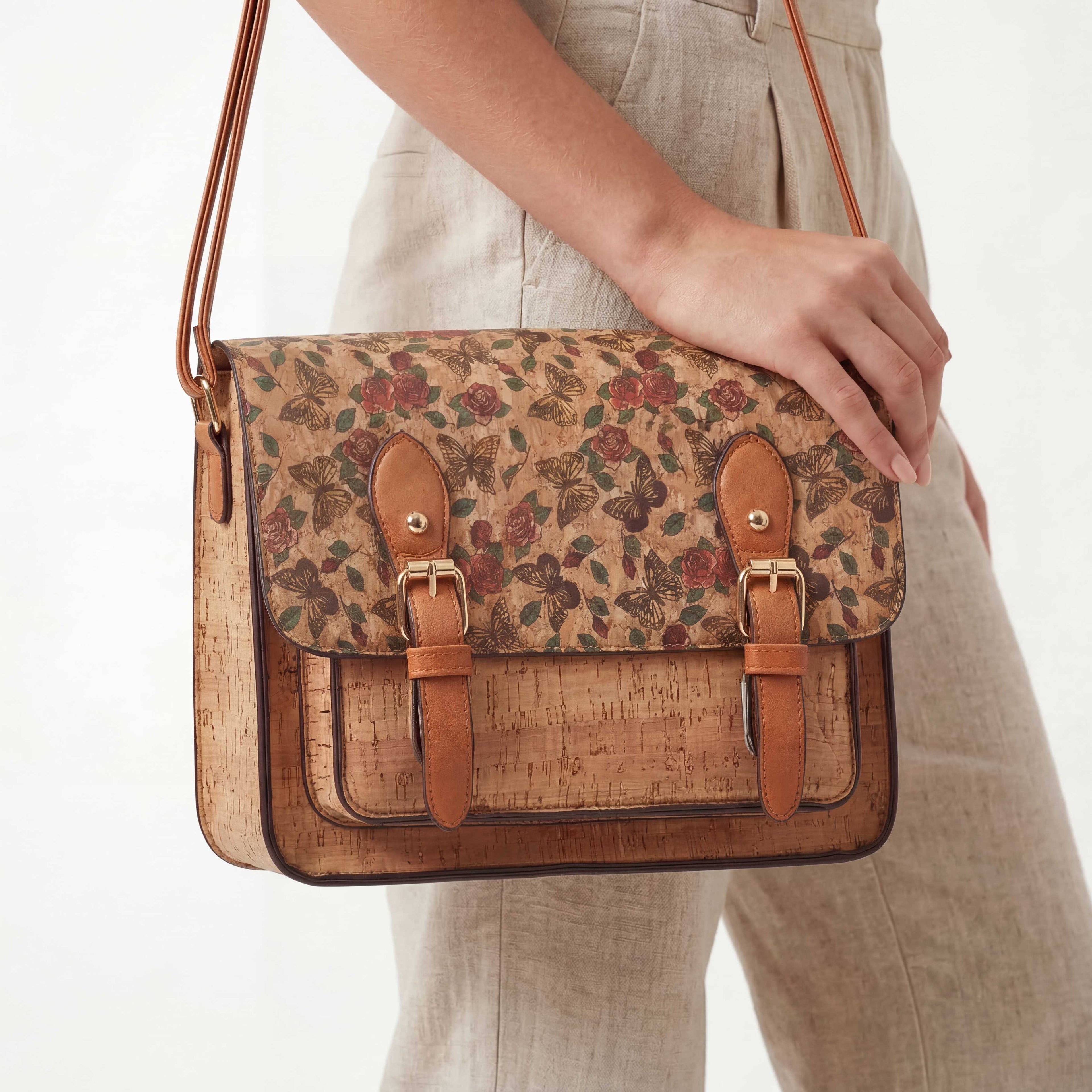 Natalia  Mosaic Cork Crossbody image 10