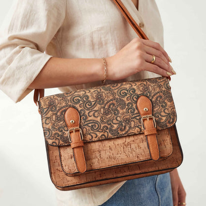 Natalia  Mosaic Cork Crossbody image 12