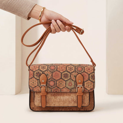 Natalia  Mosaic Cork Crossbody image 13