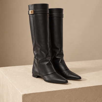 Octavia Relaxed Fit Knee-High Boots | Emory & Blanc