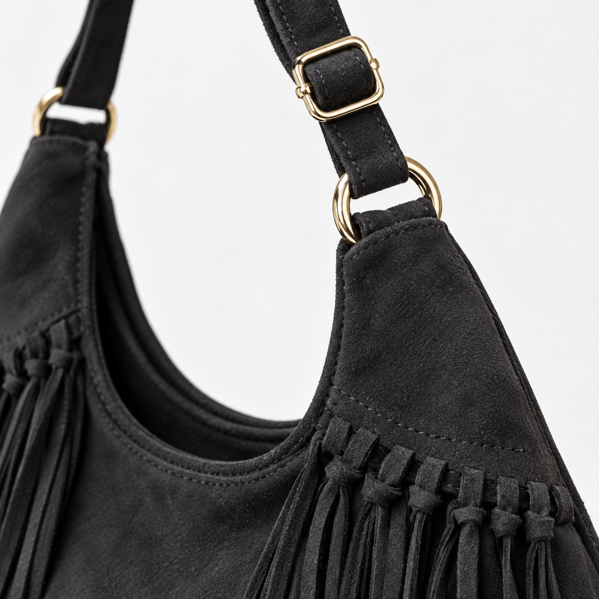 Odette Fringe Shoulder Bag | Emory & Blanc